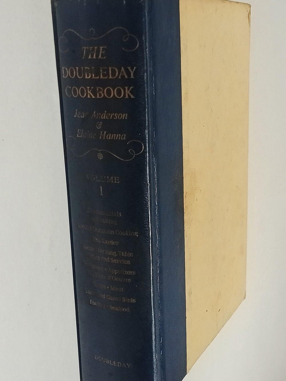 The Cookbook Volume 1 - Navy Blue Hardcover Journal Clean Good